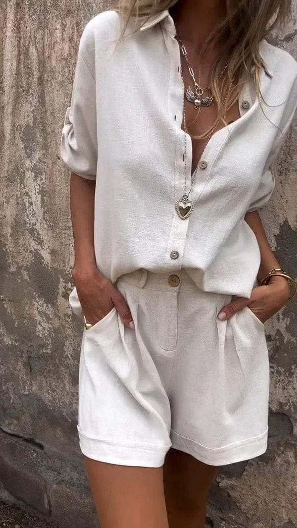 Shelley | Lightweight linen set