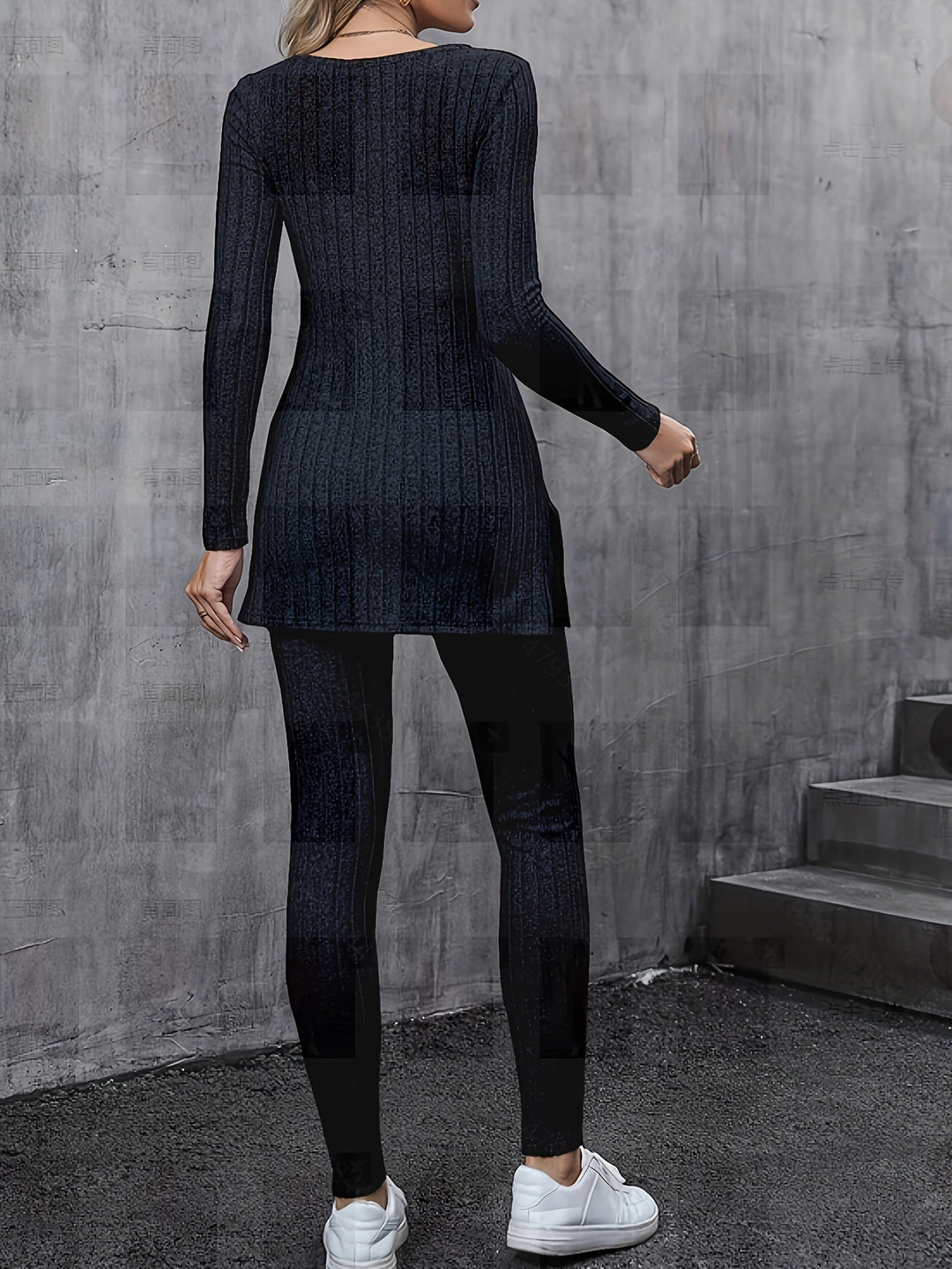 Judith™ - Comfortable Ribbed Split Set
