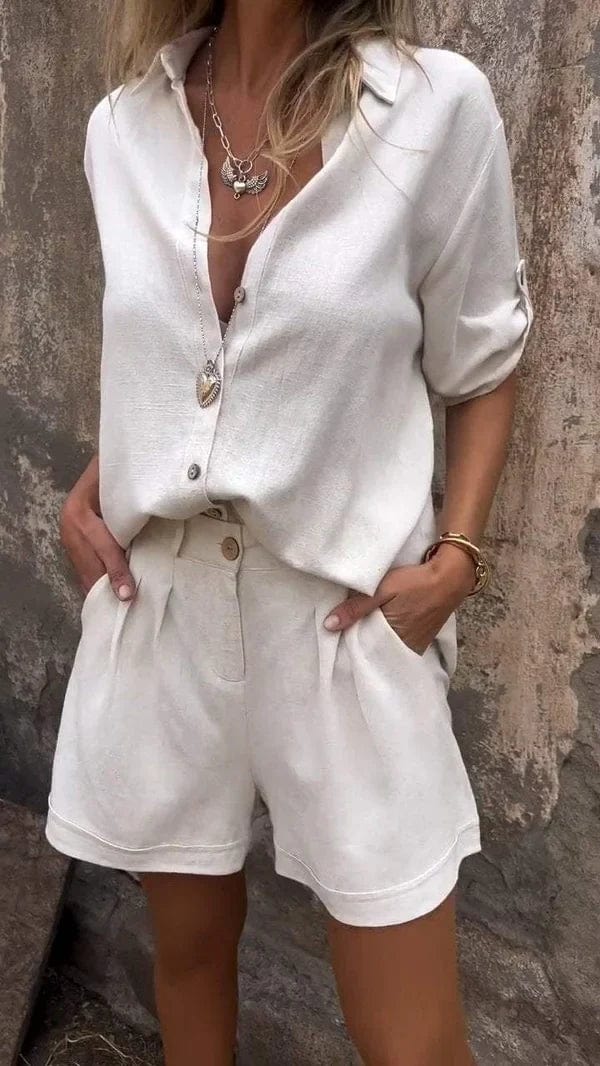 Shelley | Lightweight linen set