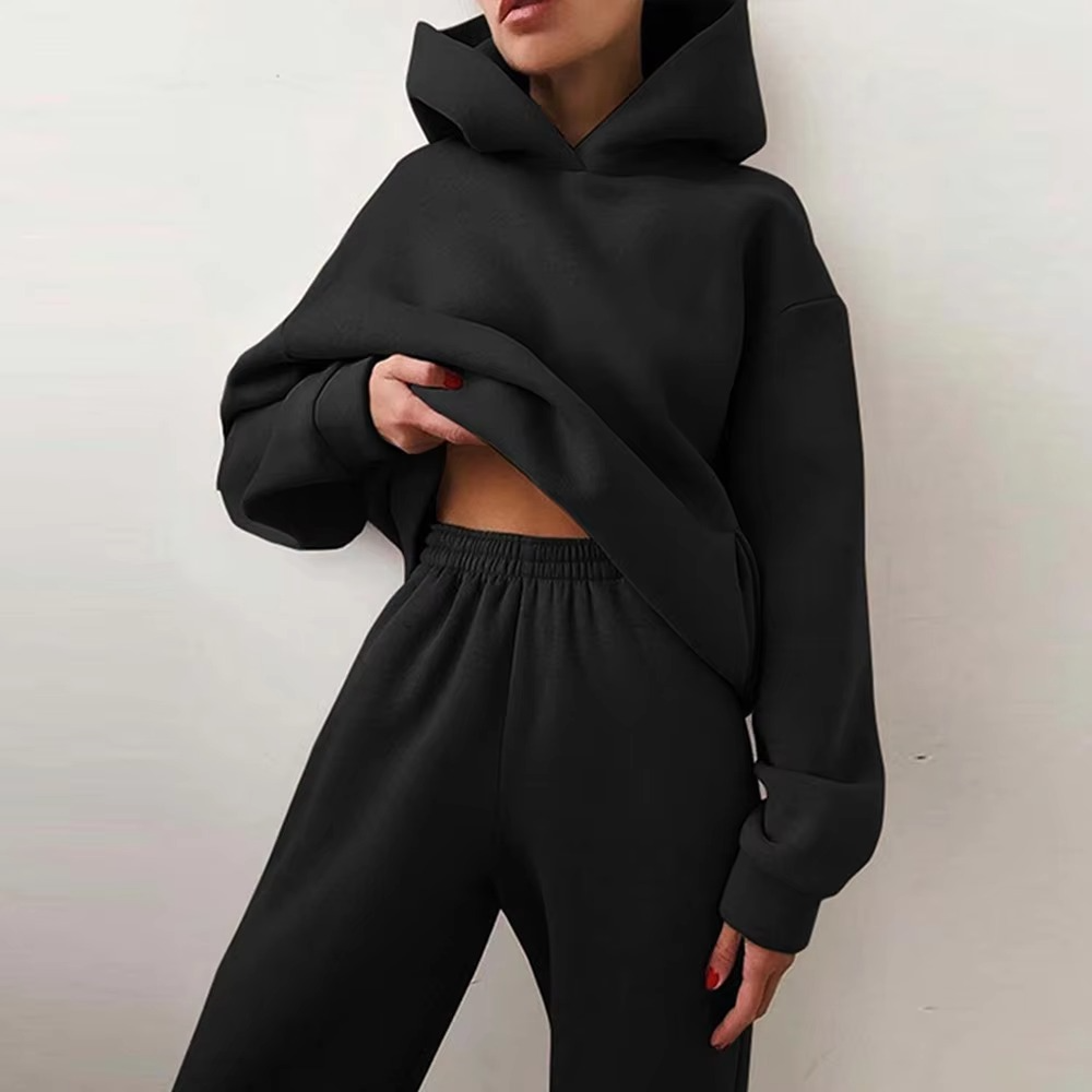 Melissa – Vintage Oversized Jogger Set for Women