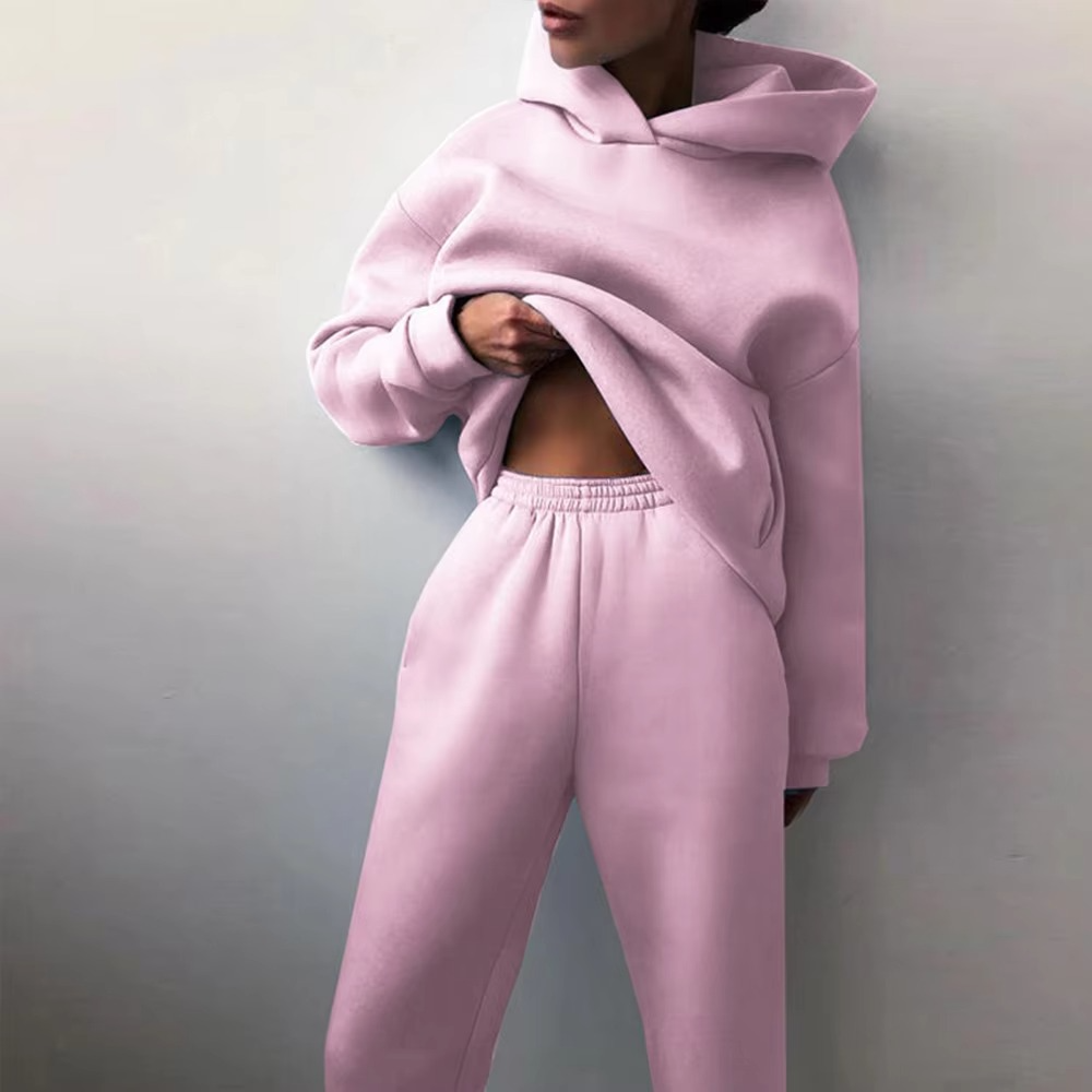 Melissa – Vintage Oversized Jogger Set for Women