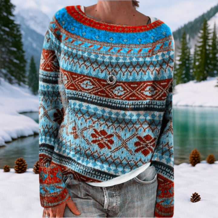 BILLIE | RETRO ICELANDIC SWEATER