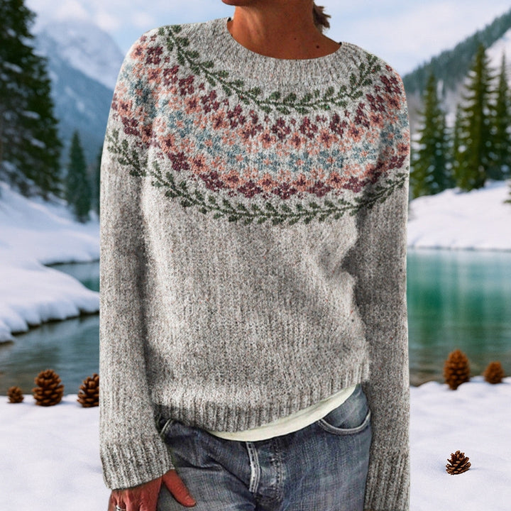 BILLIE | RETRO ICELANDIC SWEATER