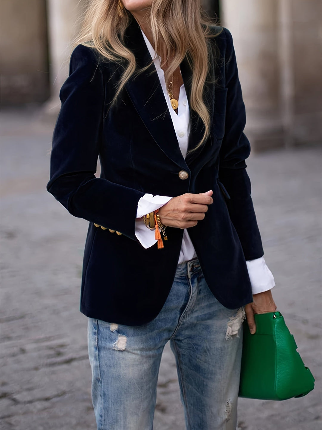 Miranda - Timeless Velvet Blazer