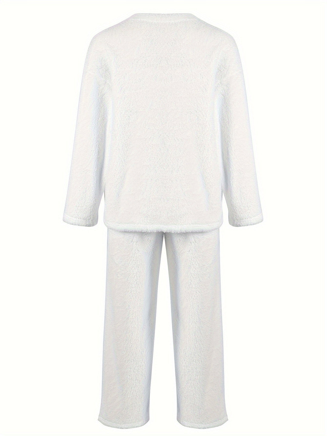 Melita - Cozy Elegant Women's V-Neck Set