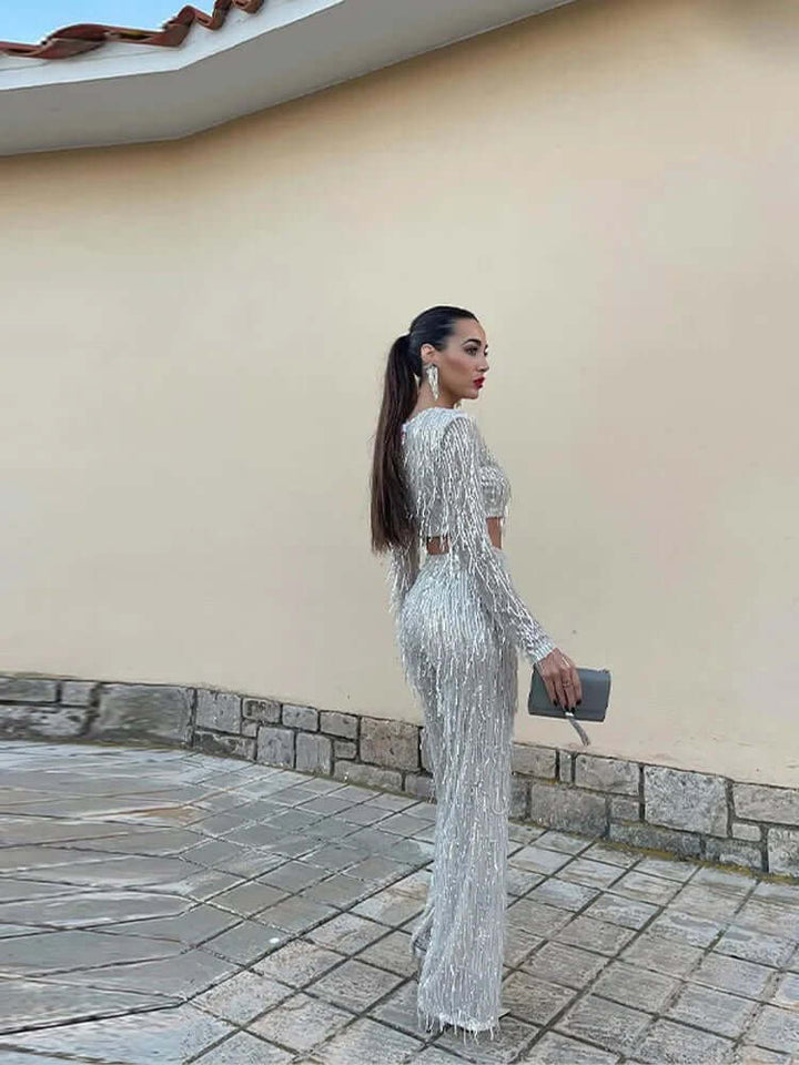 Lara - Glistening Embellished Set
