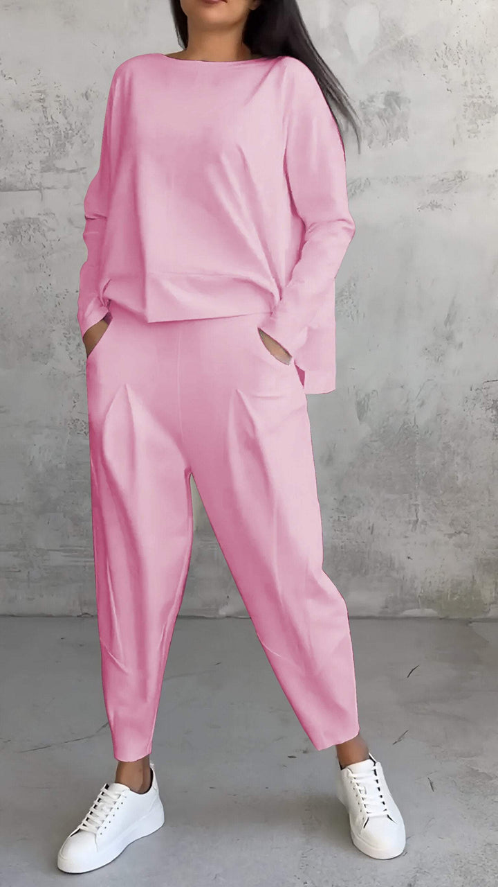 Donna™ - Comfortable Set with Crew Neck