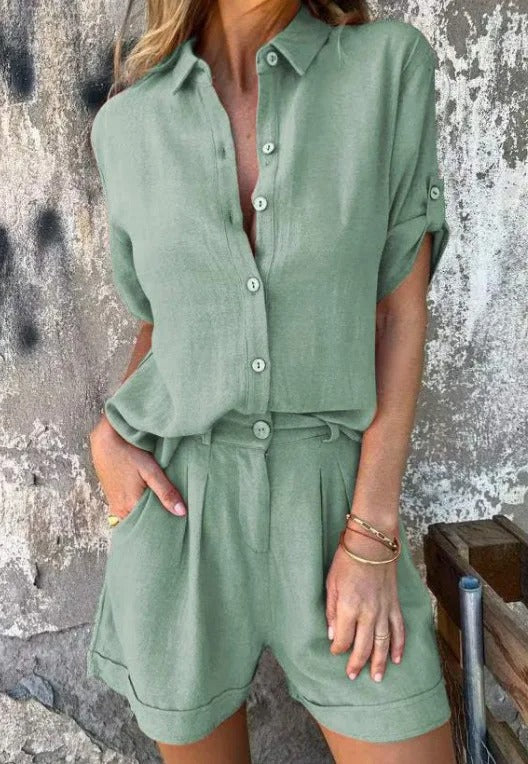 Shelley | Lightweight linen set