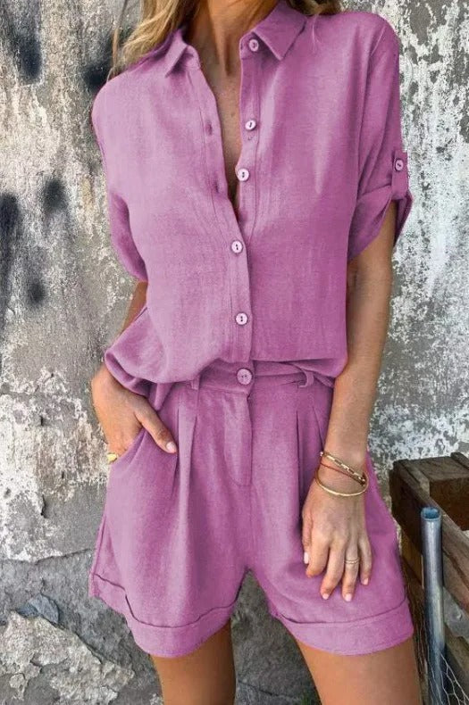 Shelley | Lightweight linen set