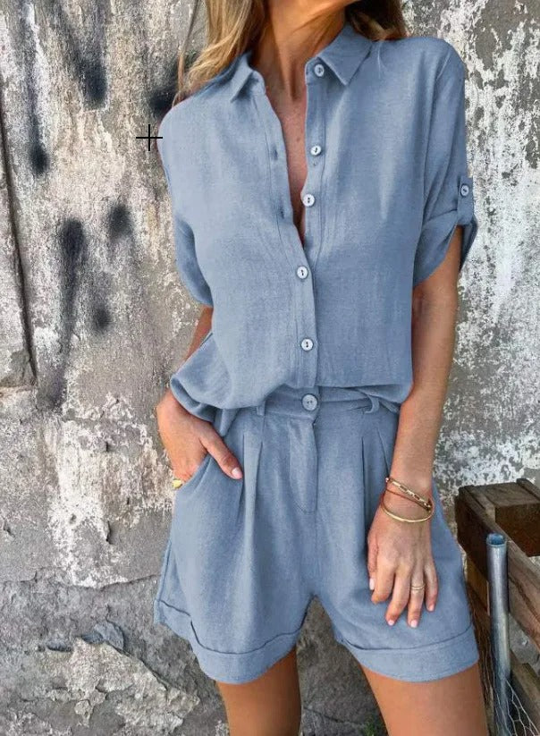 Shelley | Lightweight linen set
